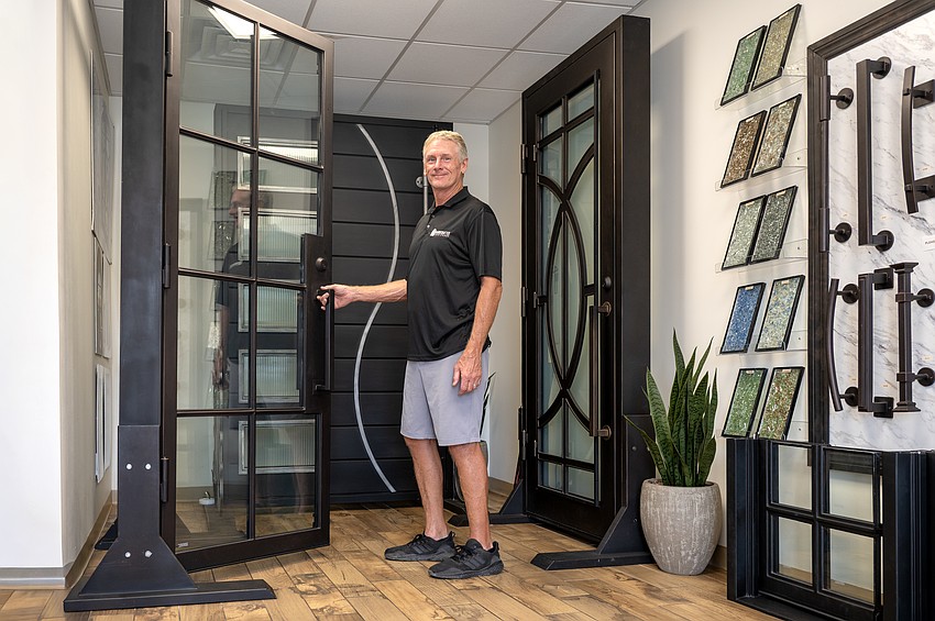 Handcrafted Iron Doors owner Rick Reid says his company creates one-of-a-kind doors that are Handcrafted Iron Doors owner Rick Reid says his company creates one-of-a-kind doors that are