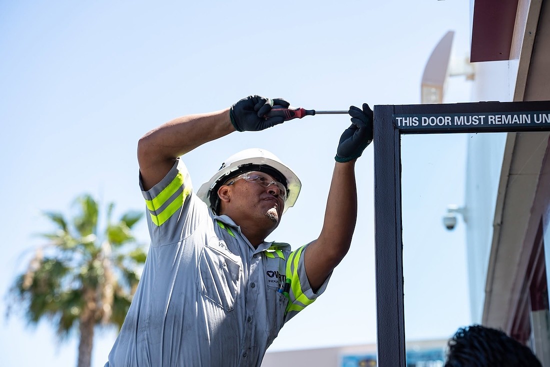 Vortex Doors now has seven service centers around Florida, including one newly opened location in Sarasota.
