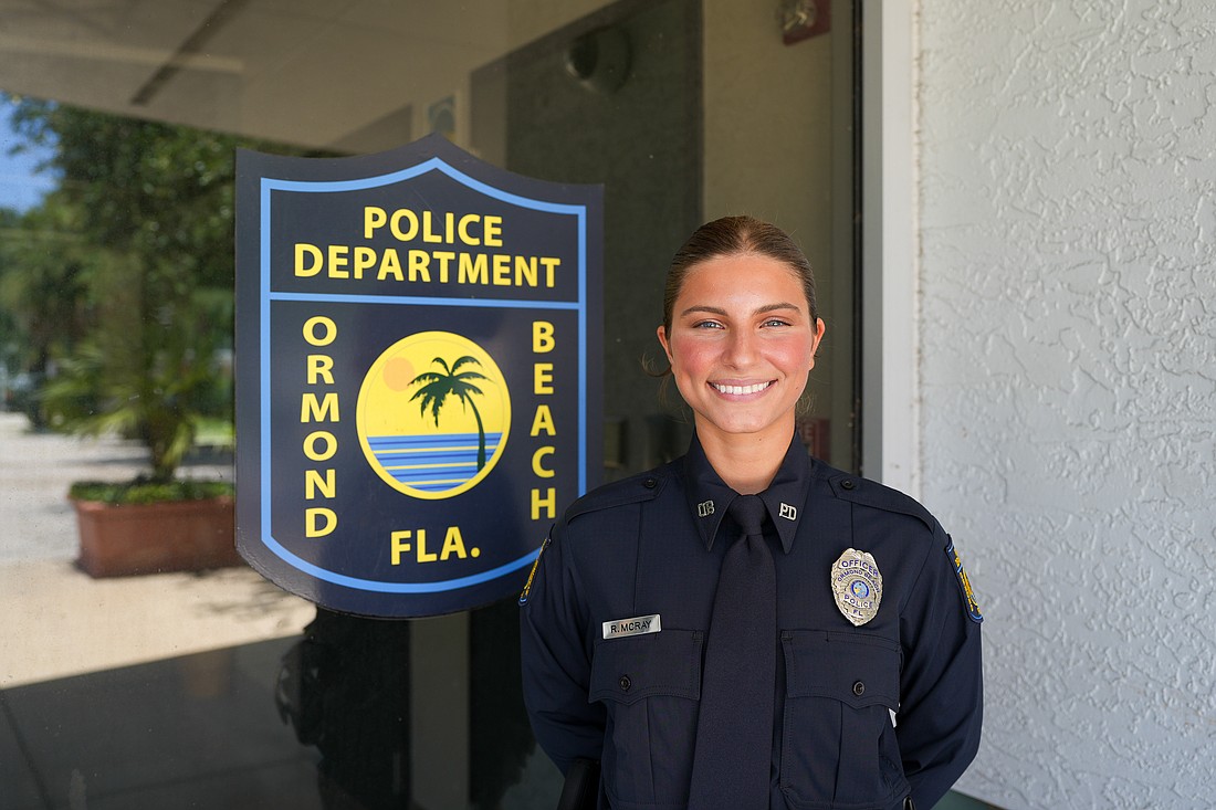 Officer Reilley McRay. Photo courtesy of Pauline Dulang/OBPD