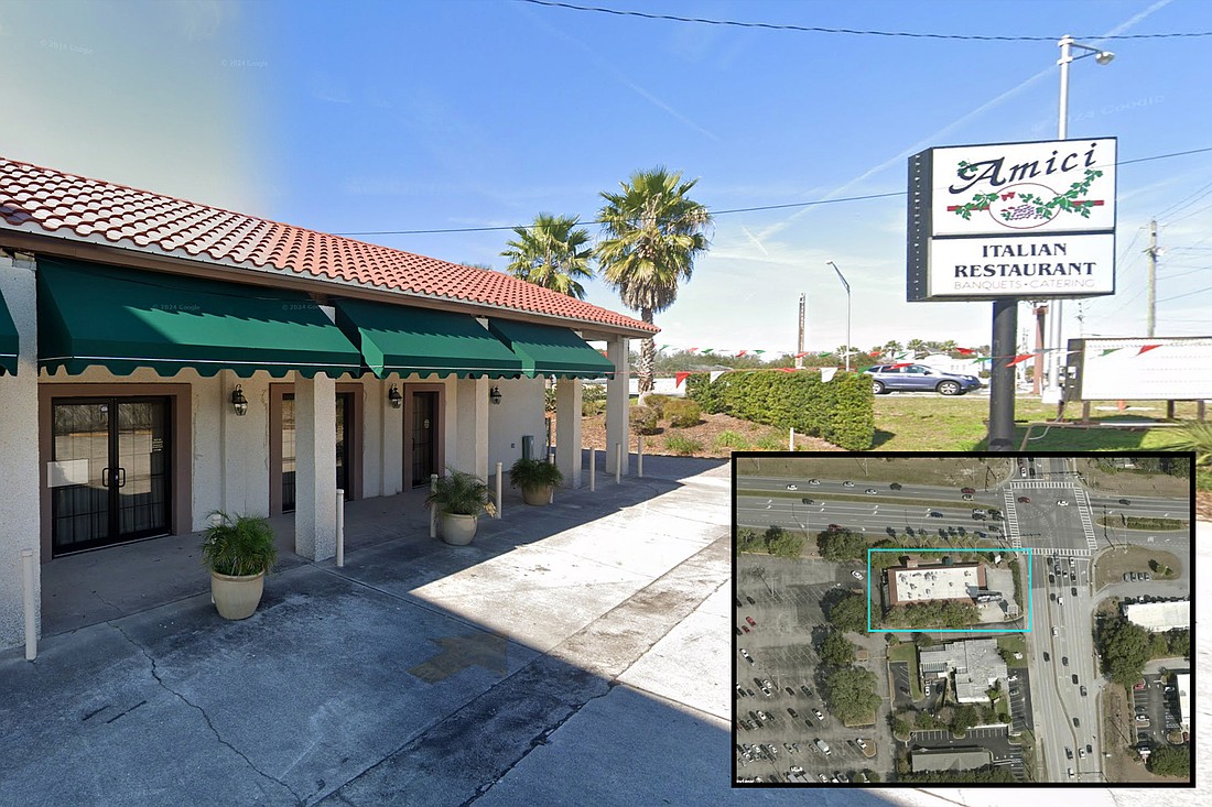 Amici Italian Restaurant in St. Augustine at 1915 Florida A1A S.