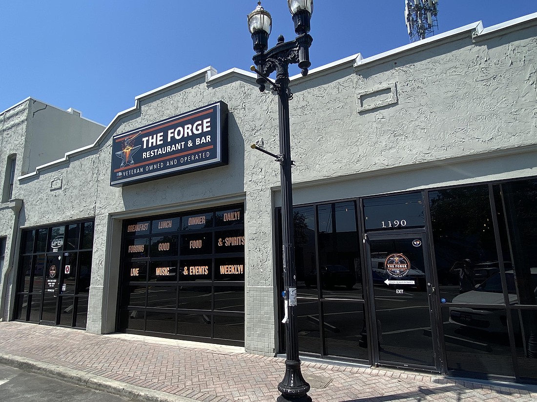 The Forge Restaurant & Bar is at 1198 Edgewood Ave. S., near Plymouth Street in the Murray Hill town center.