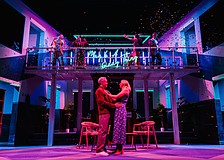 Most of the action in Asolo Repertory Theatre's "Lady Disdain" takes place in a studio where romantasy audiobooks are recorded.