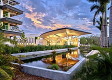 Among Overland Partners designs at Selby Gardens is the new welcome center.