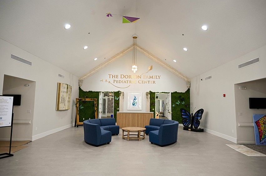 The Dorion Family Pediatric Center at 4266 Sunbeam Road. The Dorion Family Pediatric Center at 4266 Sunbeam Road.