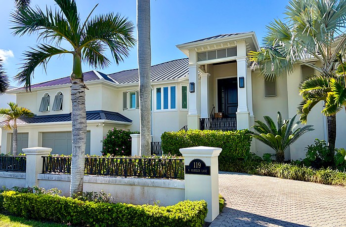 The home at 119 N. Warbler Lane sold for $6.55 million. Built in 1997, it has three bedrooms, four baths, a pool and 5,099 square feet of living area.