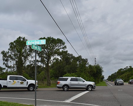 The proposal by KB Homes Tampa LLC includes the installation of a traffic signal at the intersection of Rye Road and Waterline Road.