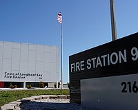 Fire Station 92 is one of two stations on the barrier island of Longboat Key.