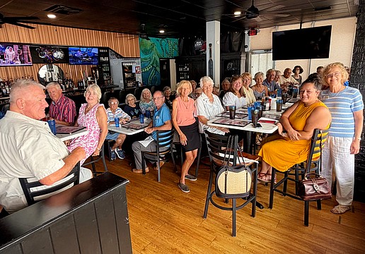 More than 40 residents attended Christ Church of Longboat Key's first summer lunch meetup at Pork Belly's Eatery & Catering Co., a new high turnout for the event.