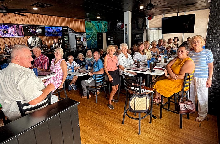 More than 40 residents attended Christ Church of Longboat Key's first summer lunch meetup at Pork Belly's Eatery & Catering Co., a new high turnout for the event.