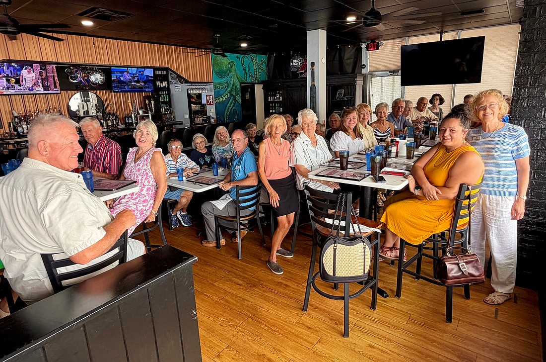 More than 40 residents attended Christ Church of Longboat Key's first summer lunch meetup at Pork Belly's Eatery & Catering Co., a new high turnout for the event.