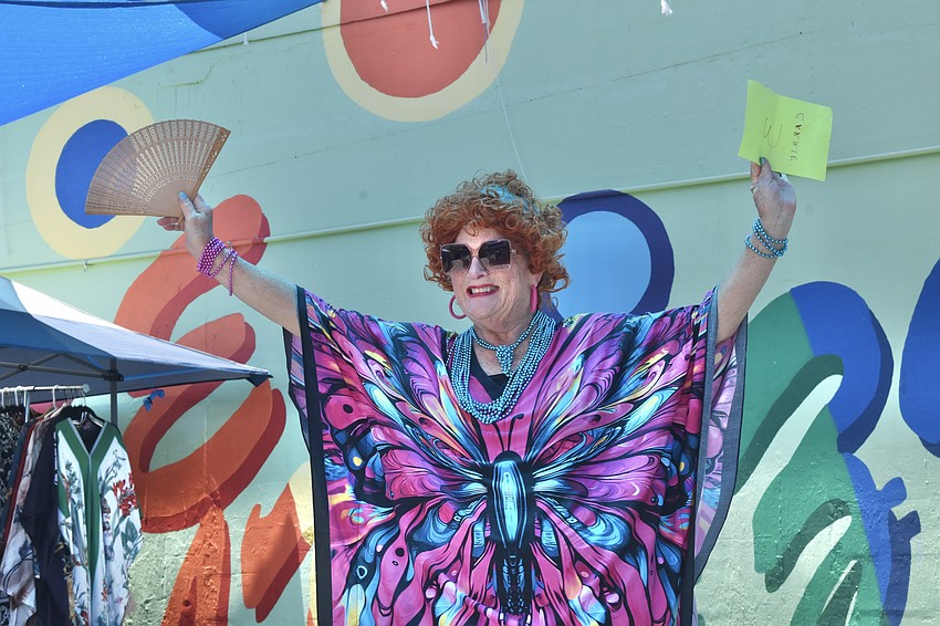 Carrie Silverman takes a twirl.