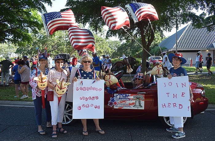 Waves of red, white and blue flooded Bay Isles Road for the 2024 Freedom Fest parade. While the patriotic display was impressive, organizers of the upcoming Fourth of July festivities believe the activities planned for this special 250th edition will be bigger and better than ever.