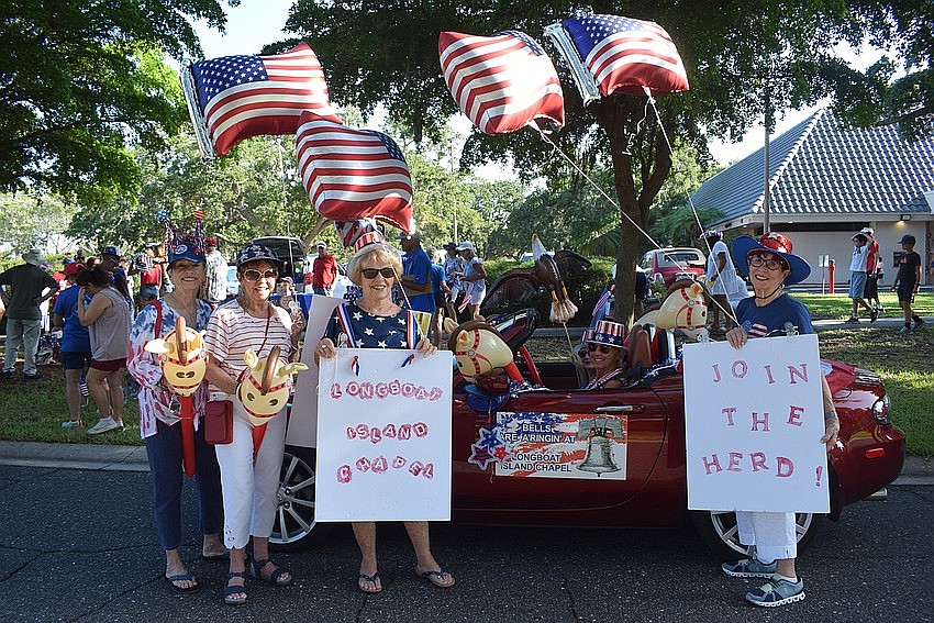 Waves of red, white and blue flooded Bay Isles Road for the 2024 Freedom Fest parade. While the patriotic display was impressive, organizers of the upcoming Fourth of July festivities believe the activities planned for this special 250th edition will be bigger and better than ever.