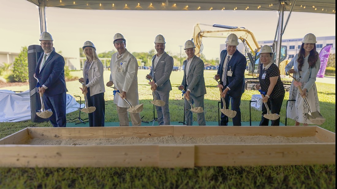 Ascension St. Vincent's broke ground at 205 Trinity Way, northeast of the juncture of Interstate 95 and Old County Road 210.