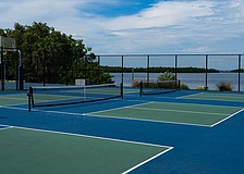 The pickleball courts and basketball courts at Longboat Key’s Bayfront Park will be renovated over the summer.
