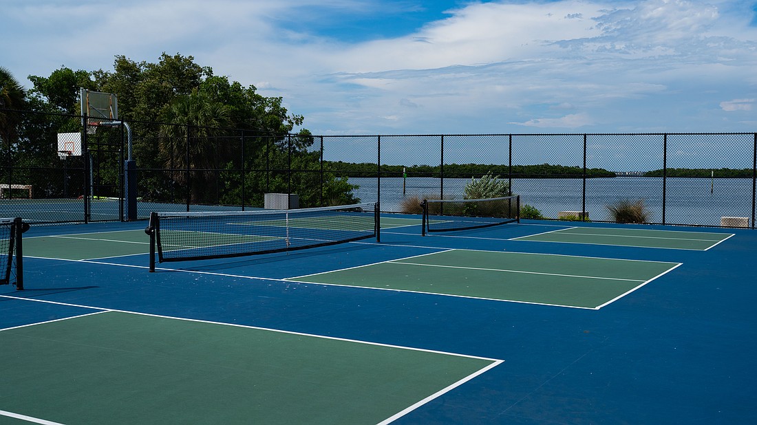 The pickleball courts and basketball courts at Longboat Key’s Bayfront Park will be renovated over the summer.