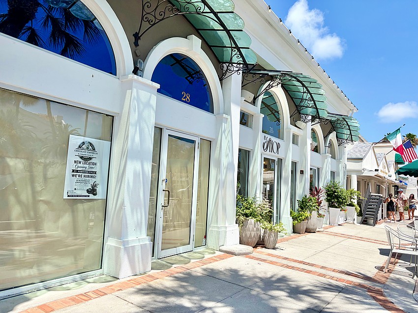 The new Chocolate Emporium is opening soon on South Boulevard of the Presidents, adjacent to the newly opened Le Shop.