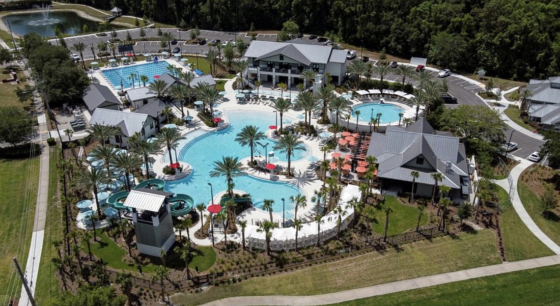 The new $34 million Tide Club at Julington Creek includes a resort-style family pool, a dedicated adult pool and a 10-lane competition pool.
