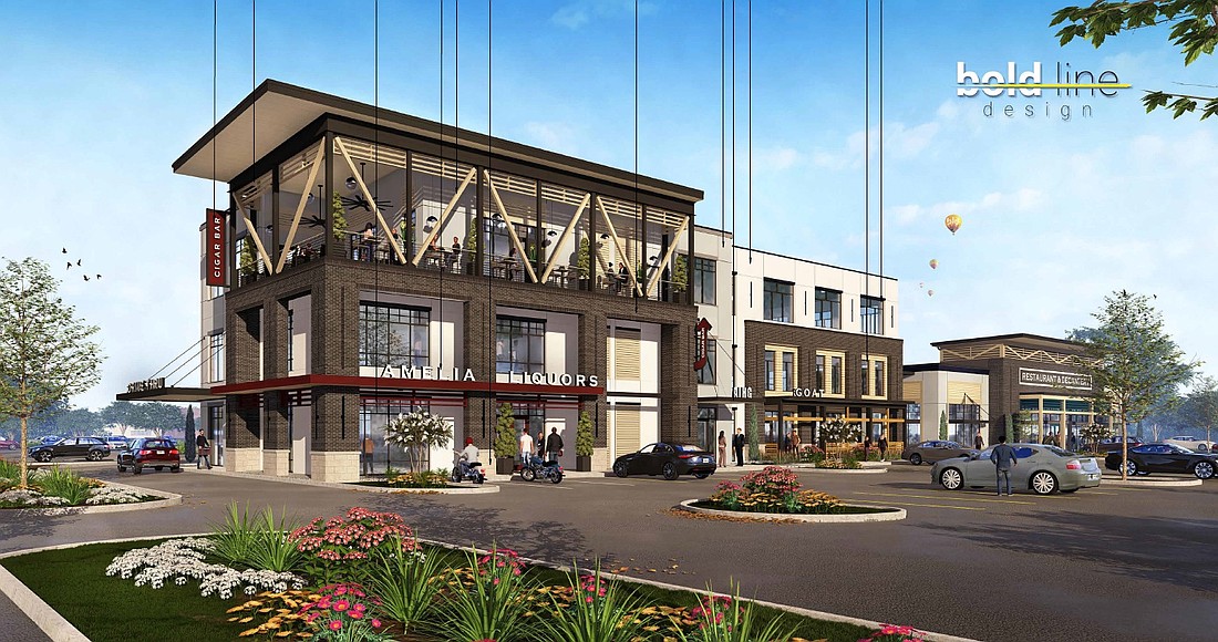 The proposed commercial development is in the Yulee Amelia Station area, near retail anchors including Home Depot, Publix and Target.