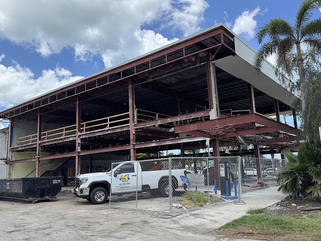 Work was underway along Madison Drive at Boulevard of the Presidents in late May.