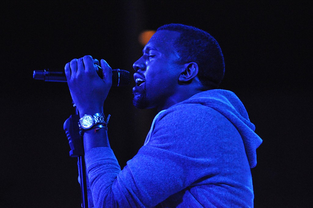 Kanye West performs at The Museum of Modern Art's annual Party in the Garden benefit, New York City, May 10, 2011. Photo by Jason Persse on Wikimedia commons