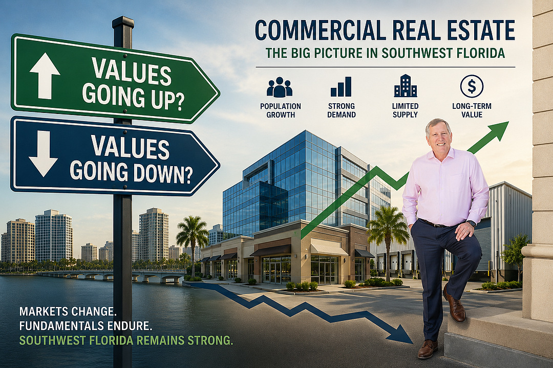 Are Commercial Real Estate Values Going Up or Down?