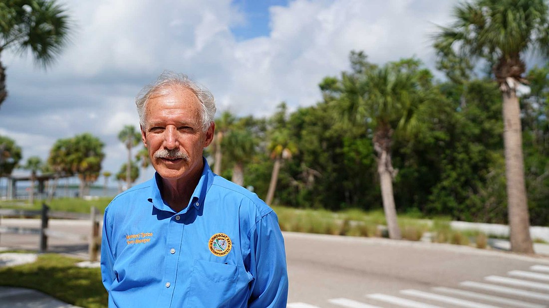 Howard Tipton is retiring from his position of town manager with Longboat Key. He was hired in 2022 and started in January 2023.
