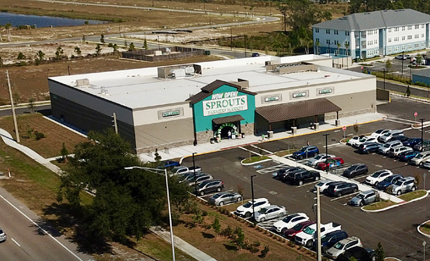 The 1120 Jacaranda Blvd. property housing Sprouts Farmers Market has sold.