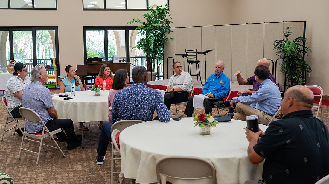The Longboat Key Chamber of Commerce and town of Longboat Key joined forces to organize the first Let’s Talk Longboat business roundtable Wednesday, June 17 at Christ Church of Longboat Key.