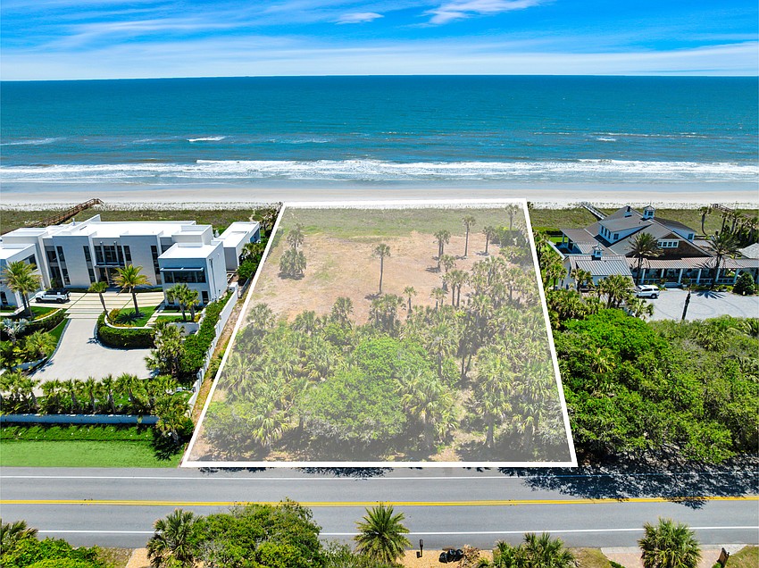 Zillow.com lists the lot as having 150 feet of ocean frontage, with the prepared land 17 to 27 feet above sea level. Cleared space on the property is hidden from the road by a wooded area. Zillow.com lists the lot as having 150 feet of ocean frontage, with the prepared land 17 to 27 feet above sea level. Cleared space on the property is hidden from the road by a wooded area.