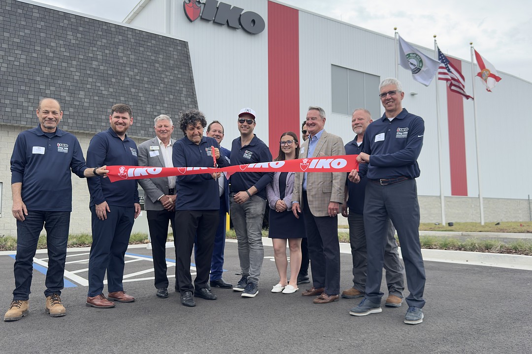 IKO holds grand opening for Clay County manufacturing plant