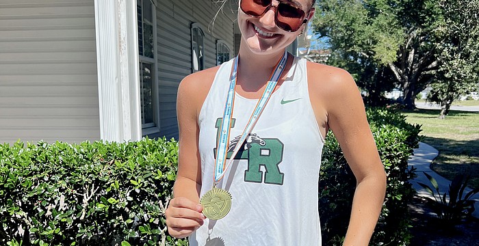 Kiki Bullas will be busy over the next few weeks competing in the USATF and AAU regional track and field junior olympics, hoping to reach the national competition in both.