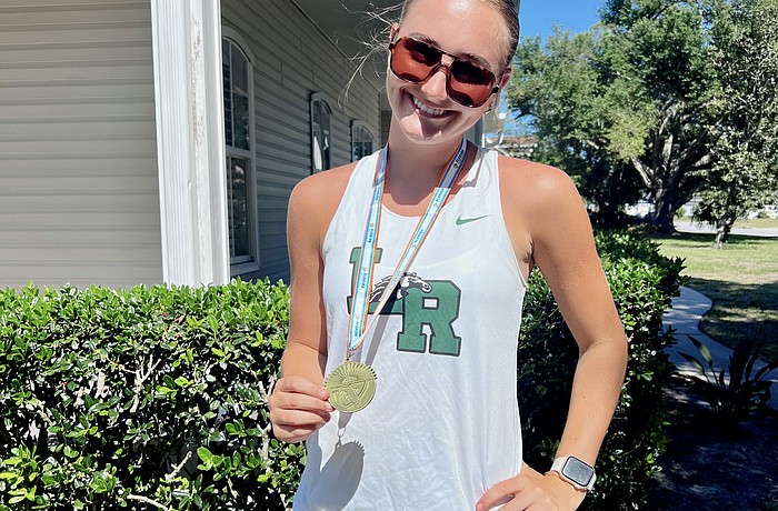 Kiki Bullas will be busy over the next few weeks competing in the USATF and AAU regional track and field junior olympics, hoping to reach the national competition in both.