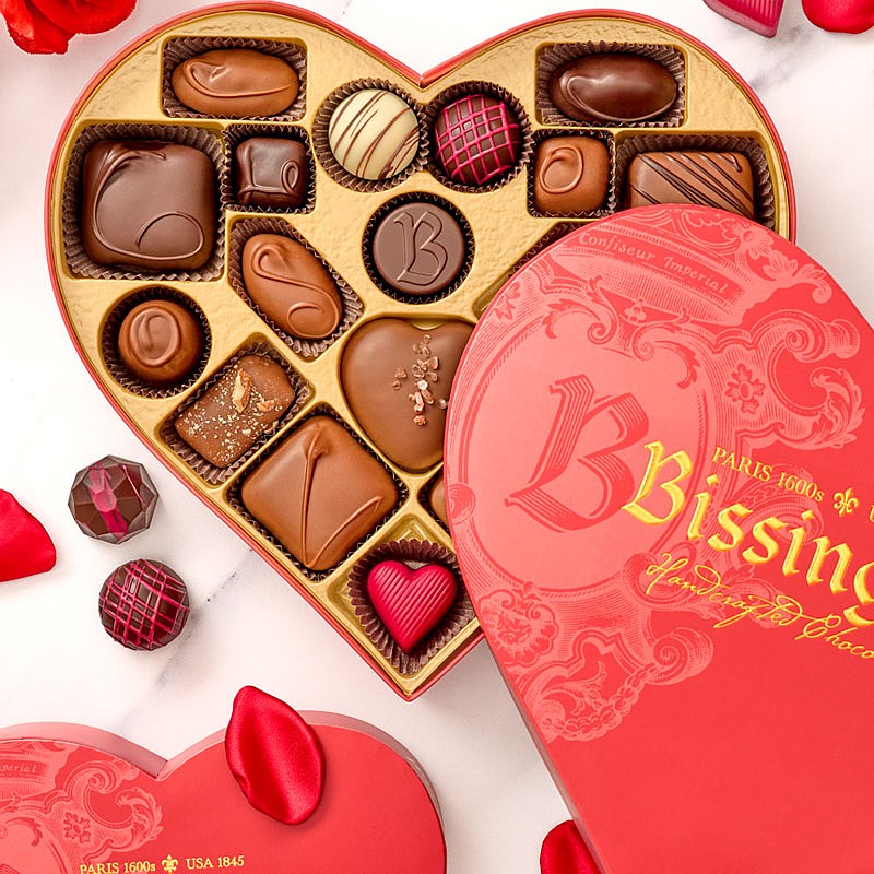 Bissinger's makes all of its chocolates in small batches. Bissinger's makes all of its chocolates in small batches.