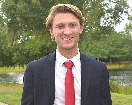 Savanna at Lakewood Ranch's Camden Bedinghaus, 23, is running for the District 5 seat on the Manatee County school board to be a "voice for his generation."