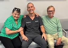 “I thought he was trying to die on us. But then they stopped the bleeding and I felt hopeful again.” - Linda Stelle, Wife of patient Roger Stelle
