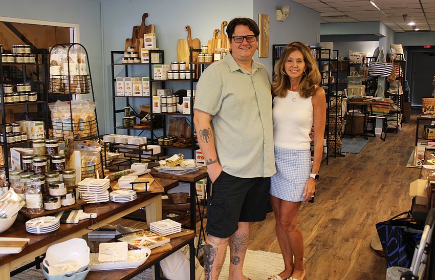 Jason Bond, owner of Longboat Key Provisions, had some help from his mother, a designer, to renovate the space in The Centre Shops for its grand opening in December.
