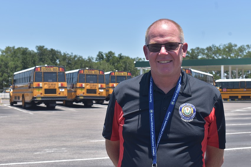 Jamie Warrington, the director of transportation services for the School District of Manatee County, said in a perfect world there would be no delays and unexpected situations, but he is grateful for everyone in the transportation department who work diligently to get students to school safe.