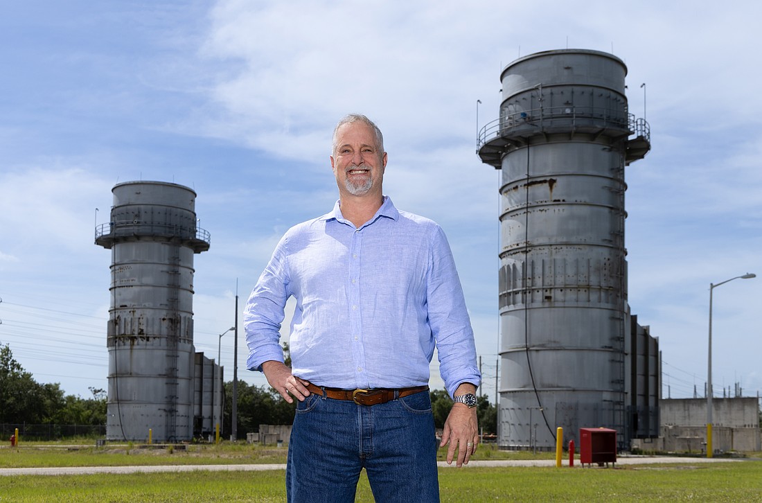 Jon Brown is the CEO of DCIP Group, a Texas company planning a 1,315-acre data center campus at a former gas plant in DeSoto County.