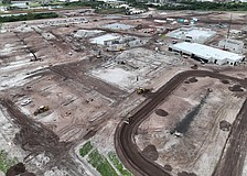The construction of Rangeland High School is underway in Lakewood Ranch.