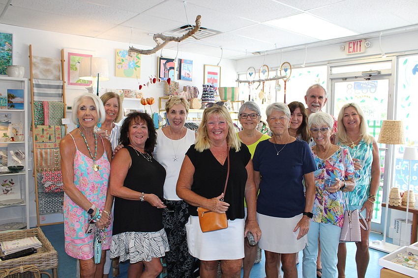 Back: Barabara Bellamente, Karen Pashkow, Linda Herrick, Abbe Catapano, Jerry Herrick and Gina Spillers. Front: Jane Hunter, Joyce Hecklau, Tina Lyall, Darlene Sedlock and Connie Dimaggio.