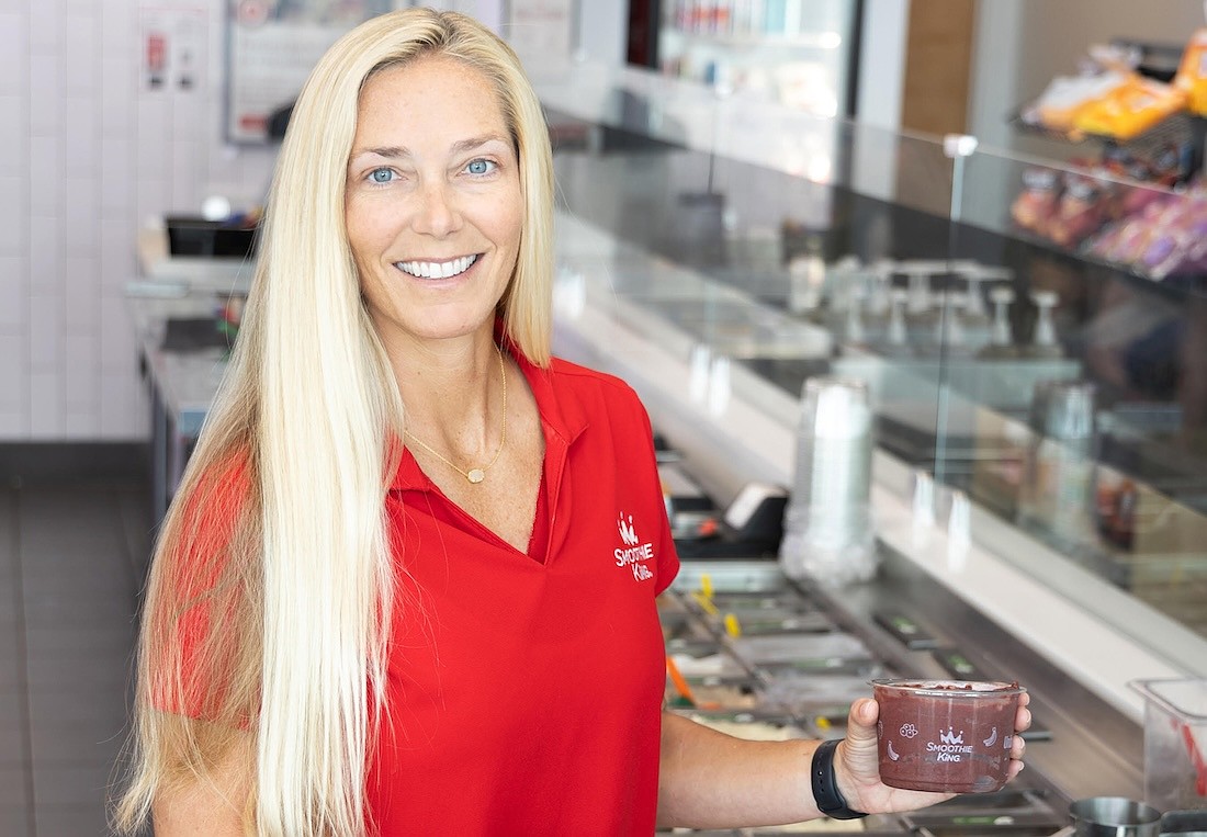 Smoothie King franchisee Lorraine Pater says her customers range from children to older adults to those seeking a healthy lifestyle.