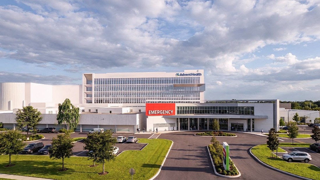 A rendering of AdventHealth Carrollwood's expansion.