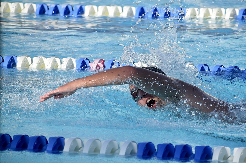 Luka Miscevic — a 16-year-old — is the oldest member of the Hurricanes, as of June 18. The team supports swimmers as young as 5 years old. Luka Miscevic — a 16-year-old — is the oldest member of the Hurricanes, as of June 18. The team supports swimmers as young as 5 years old.