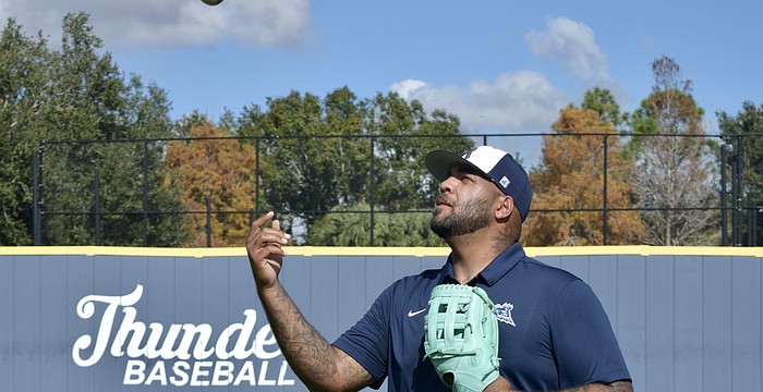 This past season was Jordan Guerrero's first as the Out-of-Door Academy baseball coach. Guerrero, who pitched in the San Diego Padres organization from 2015-23, guided the Thunder to an 8-12 record.