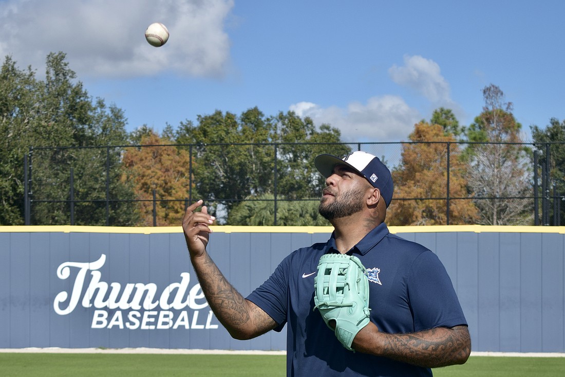 This past season was Jordan Guerrero's first as the Out-of-Door Academy baseball coach. Guerrero, who pitched in the San Diego Padres organization from 2015-23, guided the Thunder to an 8-12 record.