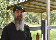 Dan Bue, a U.S. Navy veteran, is both a client and a team member at Operation Warrior Resolution.