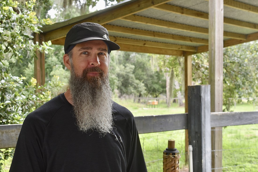 Dan Bue, a U.S. Navy veteran, is both a client and a team member at Operation Warrior Resolution.