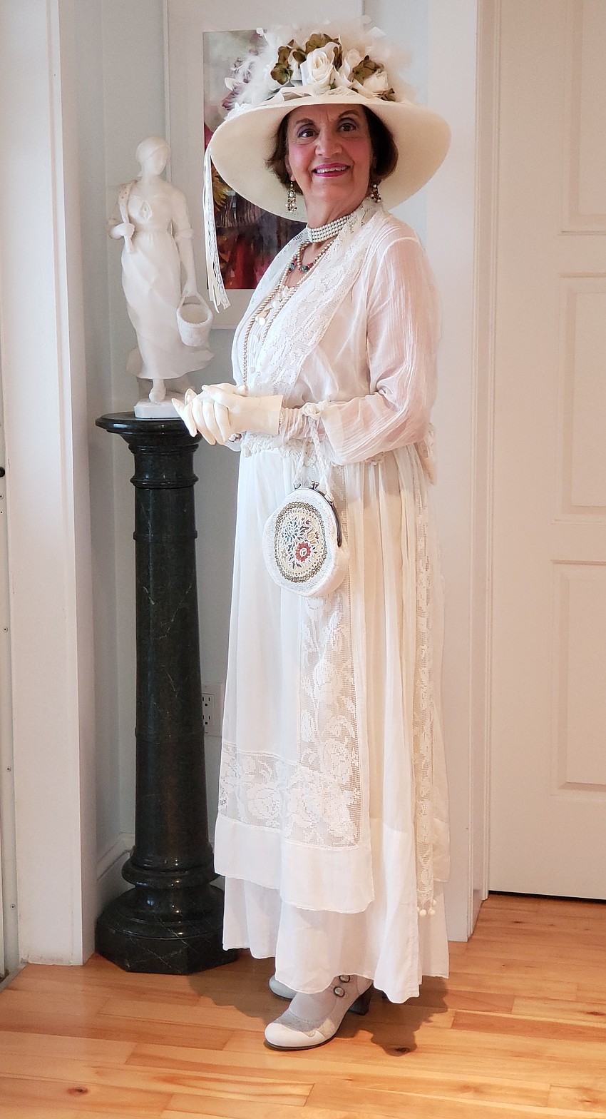 Kathryn Chesley dressed as Sarasota Founding Mother Bertha Palmer. Kathryn Chesley dressed as Sarasota Founding Mother Bertha Palmer.