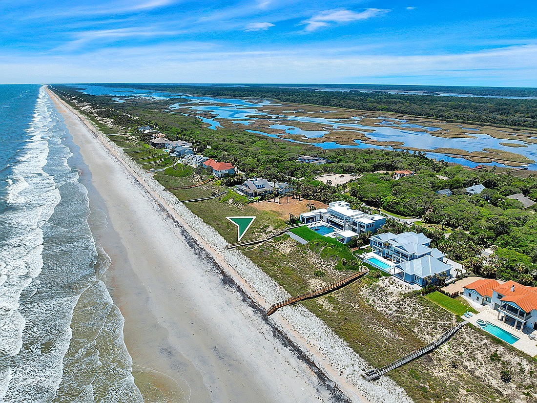 An undeveloped oceanfront property at 1331 Ponte Vedra Blvd. sold on June 18 shortly before it was scheduled to come up for auction with a $5.4 million reserve.